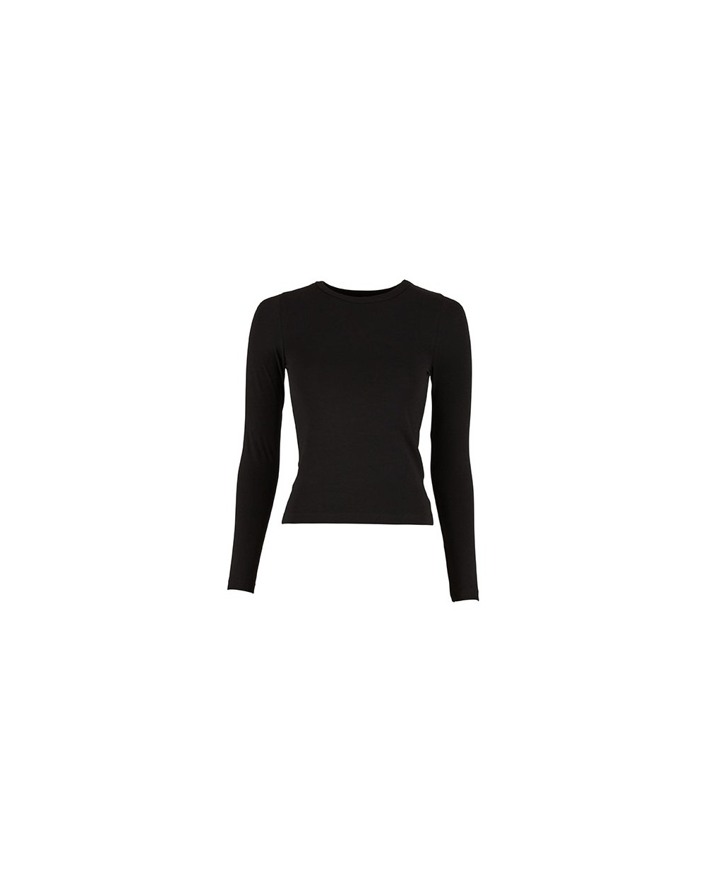 BUILD YOUR BRAND Ladies Ultra Slim Longsleeve T-Shirts personalisierbar