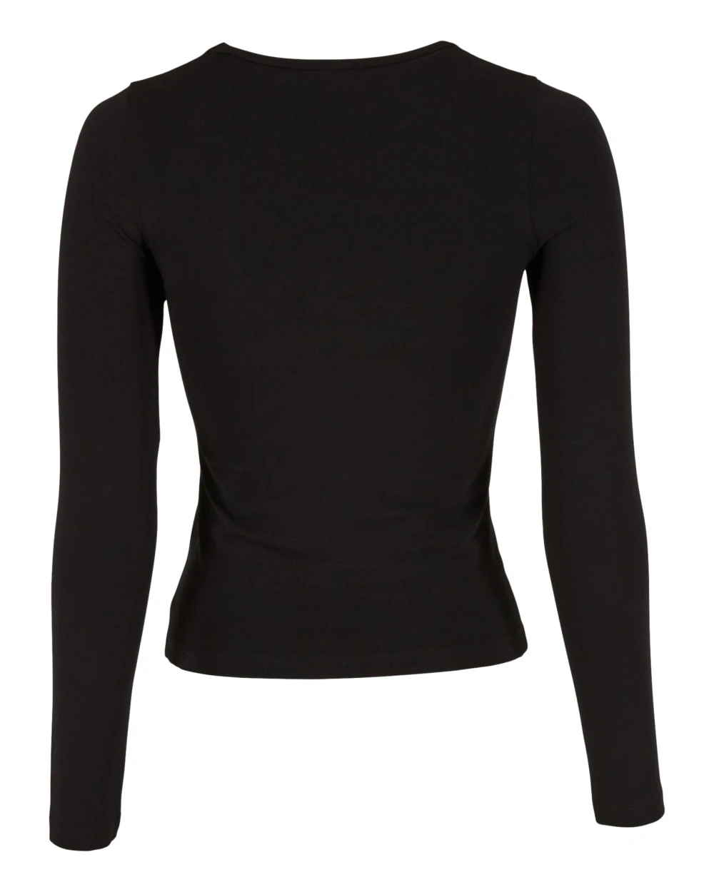 T-shirts BUILD YOUR BRAND Ladies Ultra Slim Longsleeve voor bedrukking &amp; borduring