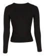 T-Shirts personnalisable BUILD YOUR BRAND Ladies Ultra Slim Longsleeve