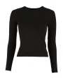 T-Shirts personnalisable BUILD YOUR BRAND Ladies Ultra Slim Longsleeve