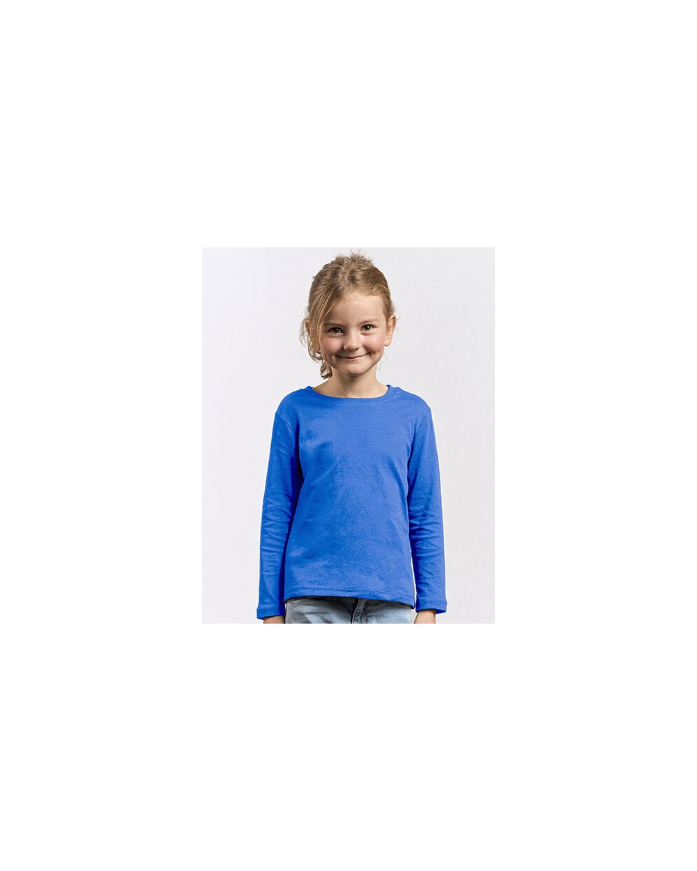T-shirts PROMODORO Kid´s Premium-T Longsleeve voor bedrukking &amp; borduring