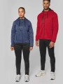 Vestes à personnaliser PROACT Veste à capuche chinée femme 