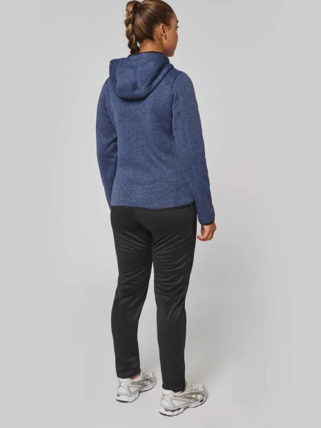 Vestes à personnaliser PROACT Veste à capuche chinée femme 