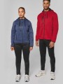 Vestes à personnaliser PROACT Veste à capuche chinée femme 