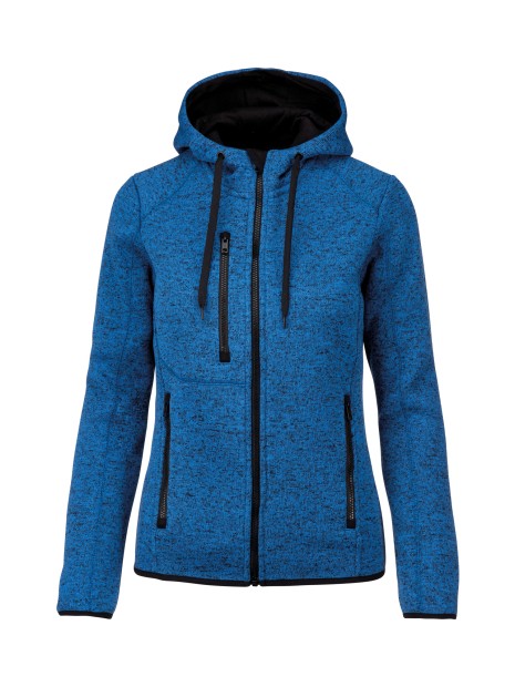 PROACT Veste à capuche chinée femme /api/colors/8ba9449a-78d7-45ac-b67d-6ff257f643b4 personnalisable