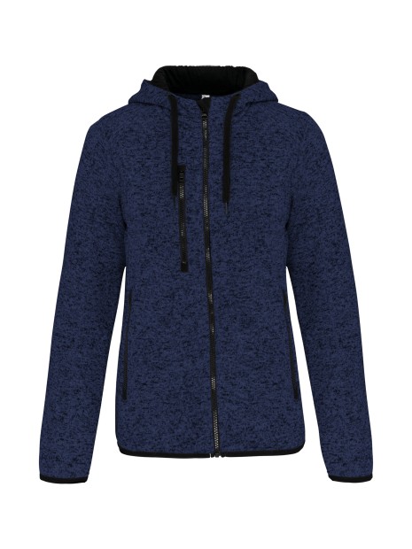 PROACT Veste à capuche chinée femme /api/colors/ba43b33d-e5ee-4ca0-95b9-46fe8cf8869e personnalisable