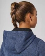 Vestes personnalisable PROACT Veste à capuche chinée femme