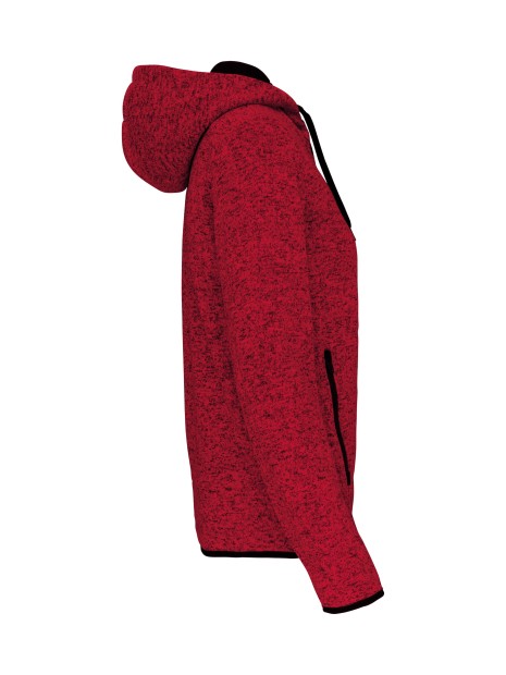 PROACT Veste à capuche chinée femme /api/colors/2e07ab68-fef8-4c23-89f6-38d362986a2d personnalisable