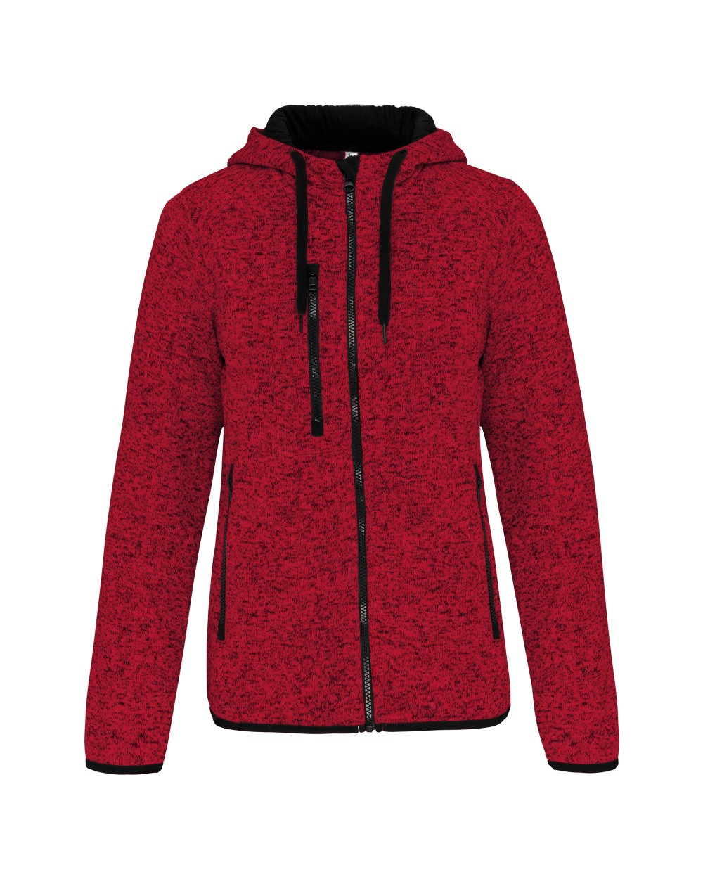 Vestes personnalisable PROACT Veste à capuche chinée femme