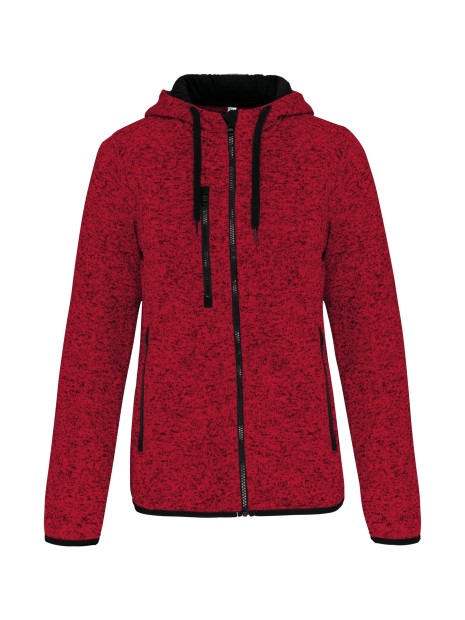 PROACT Veste à capuche chinée femme /api/colors/2e07ab68-fef8-4c23-89f6-38d362986a2d personnalisable