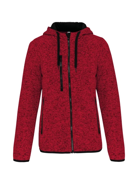 PROACT Veste à capuche chinée femme /api/colors/2e07ab68-fef8-4c23-89f6-38d362986a2d personnalisable
