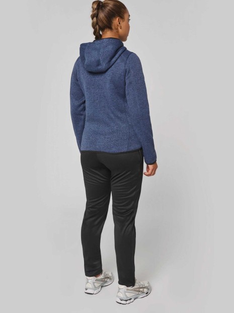 Vestes à personnaliser PROACT Veste à capuche chinée femme 