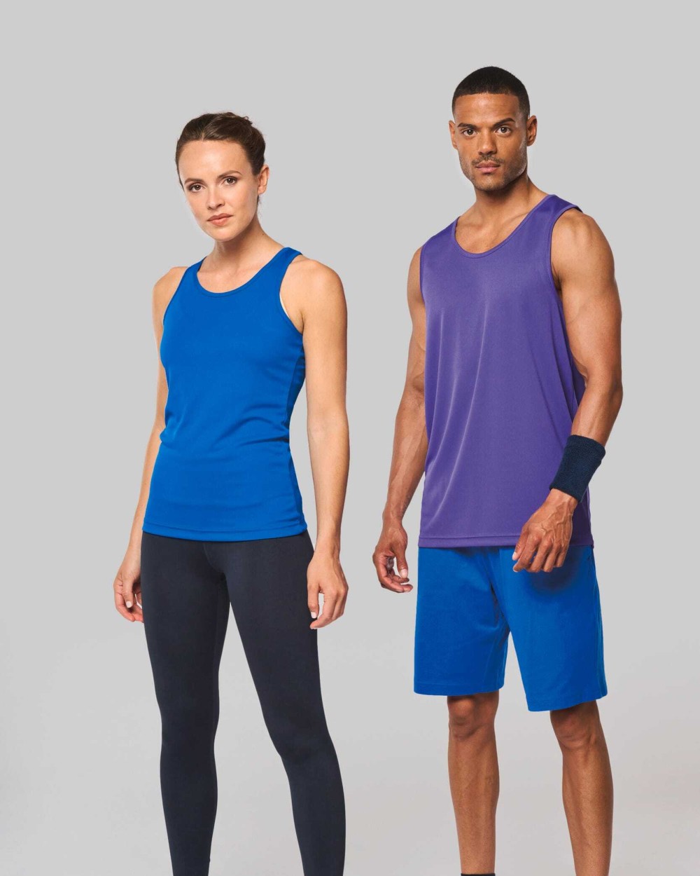 PROACT Damen Basic Sport Funktionsshirt ärmellos T-Shirts personalisierbar