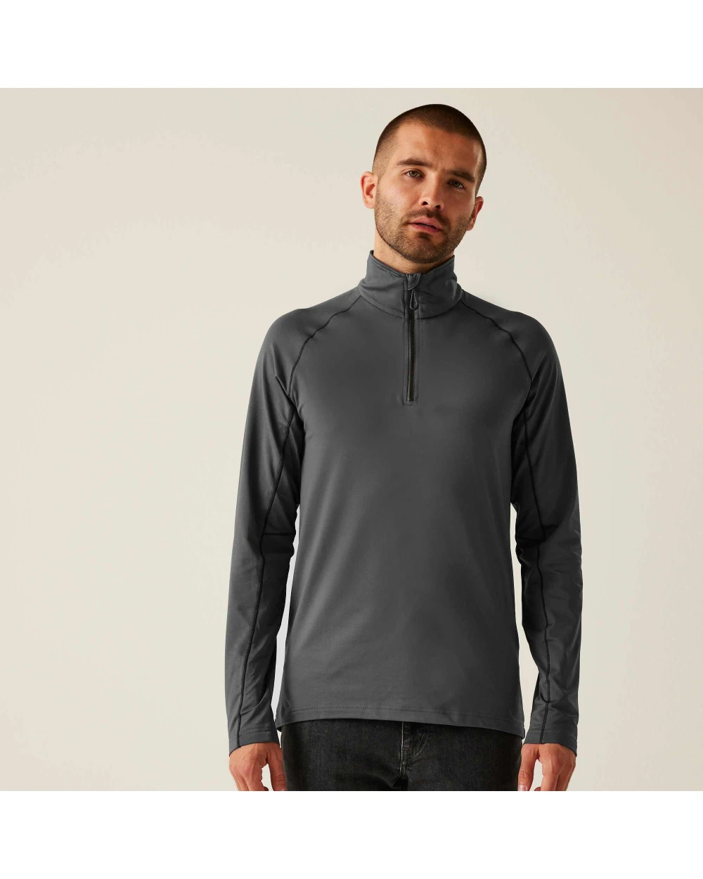 REGATTA Men´s Core Stretch Half Zip Midlayer T-Shirts personalisierbar
