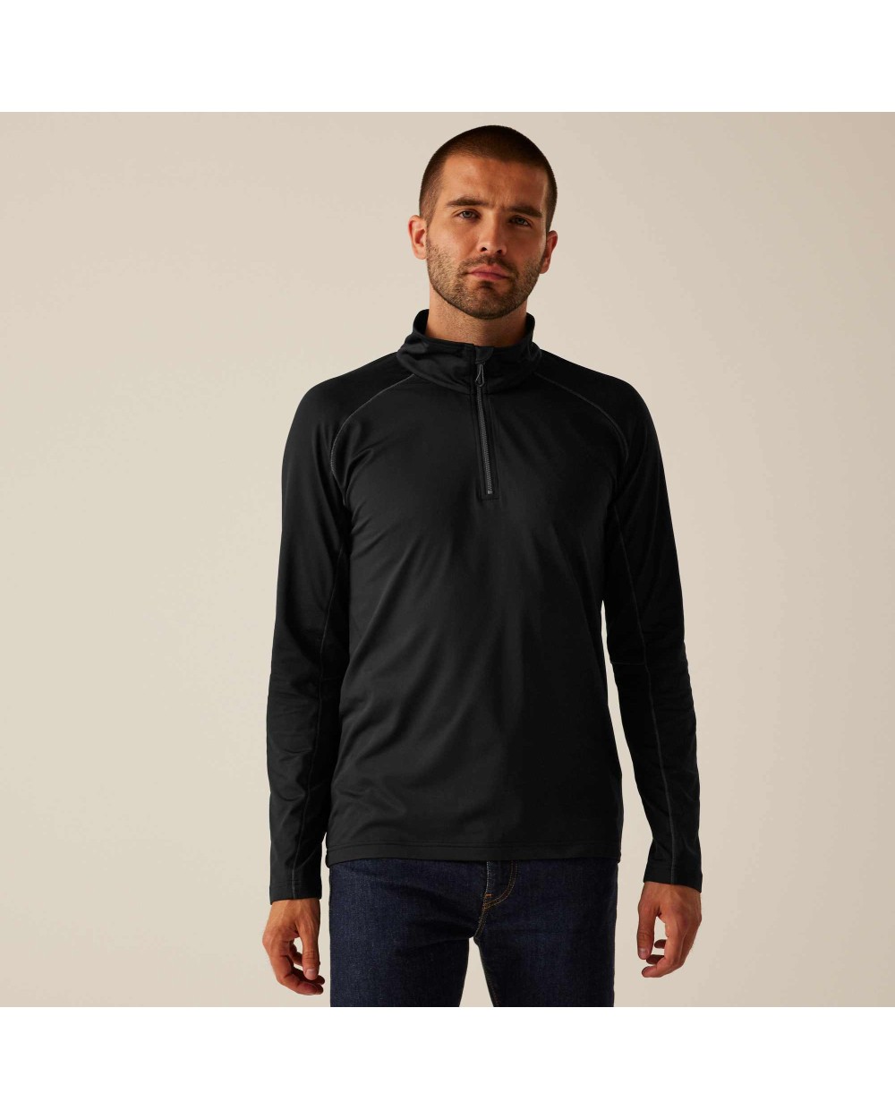 REGATTA Men´s Core Stretch Half Zip Midlayer T-Shirts personalisierbar