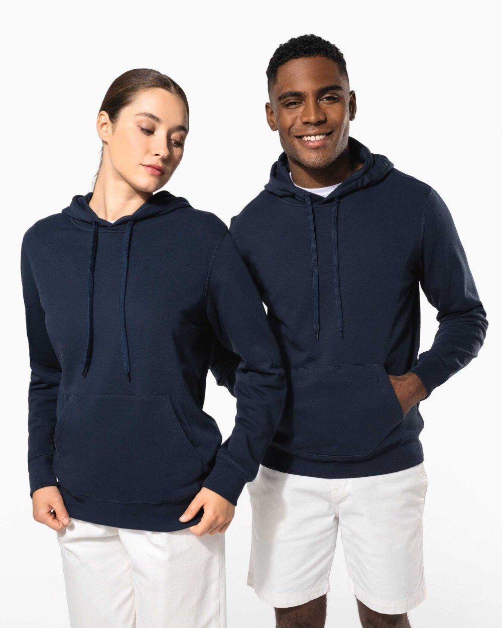 Sweaters & hoodies KARIBAN Sweater met capuchon 80/20 uniseks voor bedrukking &amp; borduring