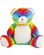 Benodigdheden MUMBLES Regenboogbeer met rits voor bedrukking &amp; borduring