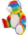 Accessoires personnalisable MUMBLES Peluche zippée Ours multicolore