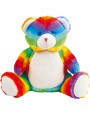 Benodigdheden MUMBLES Regenboogbeer met rits voor bedrukking &amp; borduring