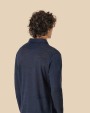 Polos personnalisable SPASSO Polo manches longues en lin homme