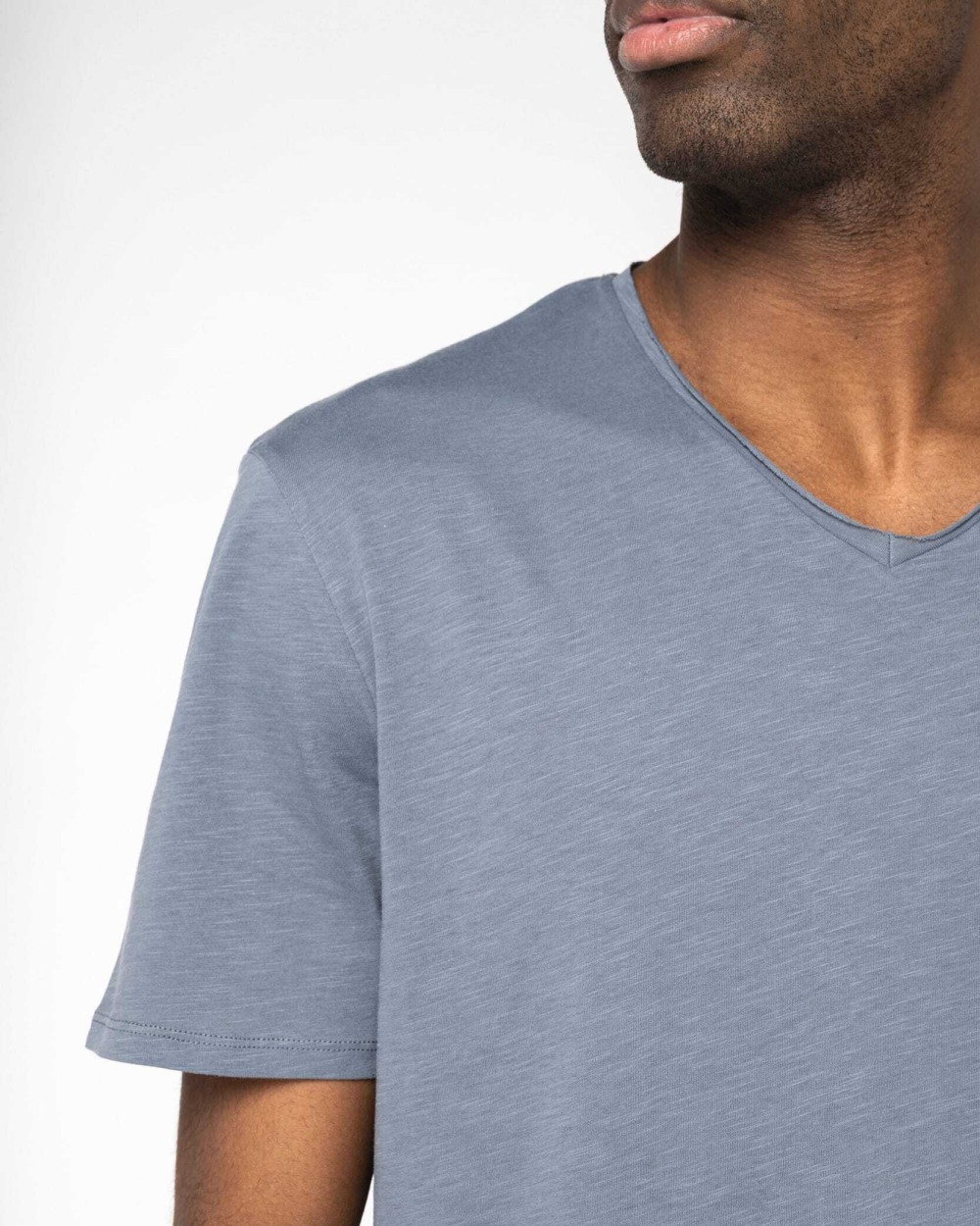 T-Shirts personnalisable NATIVE SPIRIT T-shirt écoresponsable slub bords francs homme