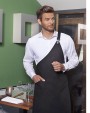 KARLOWSKY ASYMMETRICAL BIB APRON CLASSIC WITH POCKET Schürzen personalisierbar