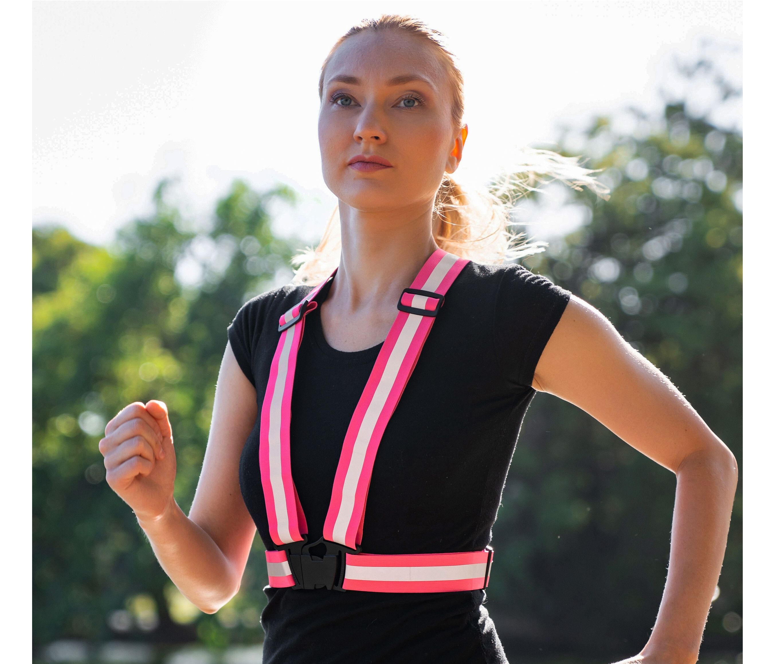 Gilets de sécurité personnalisable KORNTEX REFLECTIVE BODY BELT "PRAGUE"