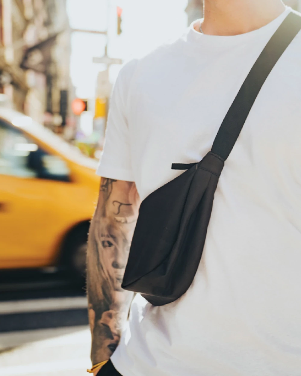 Sacs & Bagagerie personnalisable 4DO Sac banane en bandoulière en rPET AWARE™ Crescent