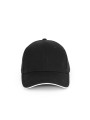 K-UP Casquette en coton biologique à sandwich contrasté - 6 panneaux /api/colors/e945e77a-c49d-482d-a416-924871e9a782 personnalisable