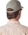 K-UP 6-Panel-Kappe aus biologischer Baumwolle mit Kontrast-Sandwichschirm Kappen personalisierbar
