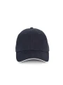 K-UP Casquette en coton biologique à sandwich contrasté - 6 panneaux /api/colors/ac3617f1-55b6-4cce-bc08-bb5c08d2e5bf personnalisable