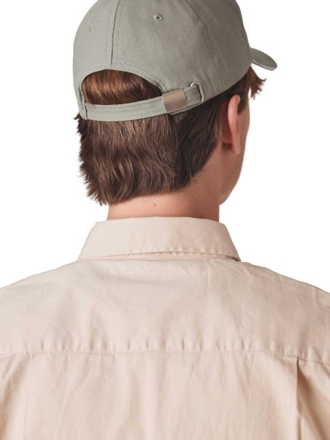 Casquettes à personnaliser K-UP Casquette en coton biologique à sandwich contrasté - 6 panneaux 