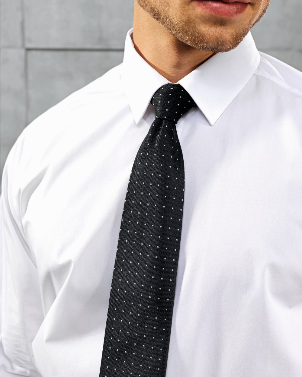 Bandanas, Foulards & Dassen PREMIER Micro dot tie voor bedrukking &amp; borduring