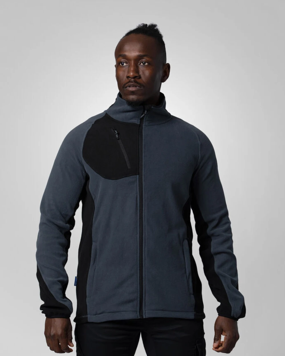 Laines polaires personnalisable PROJOB 2325 VESTE MICROPOALAIRE PRIO BICOLORE