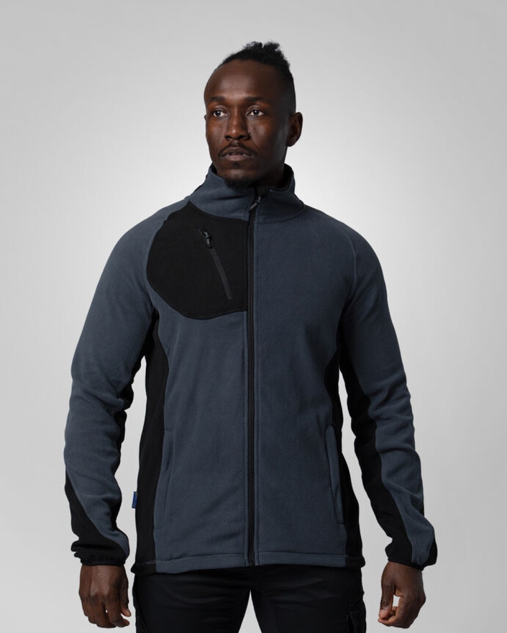 Laines polaires personnalisable PROJOB 2325 VESTE MICROPOALAIRE PRIO BICOLORE