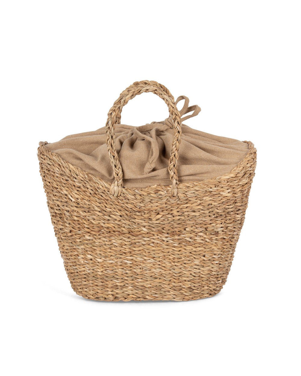 Sacs & Bagagerie personnalisable KIMOOD Sac panier demi-lune en jonc de mer