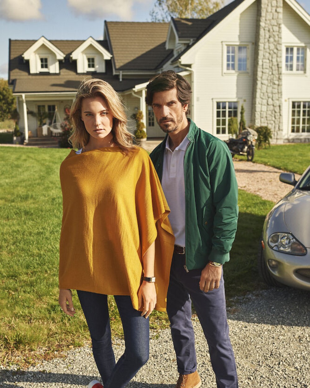 Jassen JAMES-HARVEST Poncho Dames voor bedrukking &amp; borduring