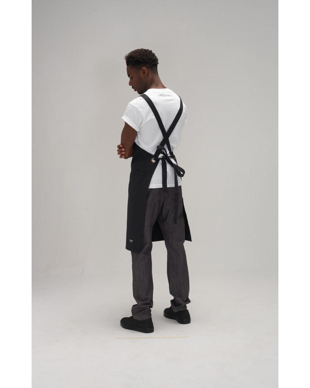 LE CHEF Statement Crossover Bib Apron Schürzen personalisierbar