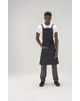 Schorten LE CHEF Statement Crossover Bib Apron voor bedrukking &amp; borduring