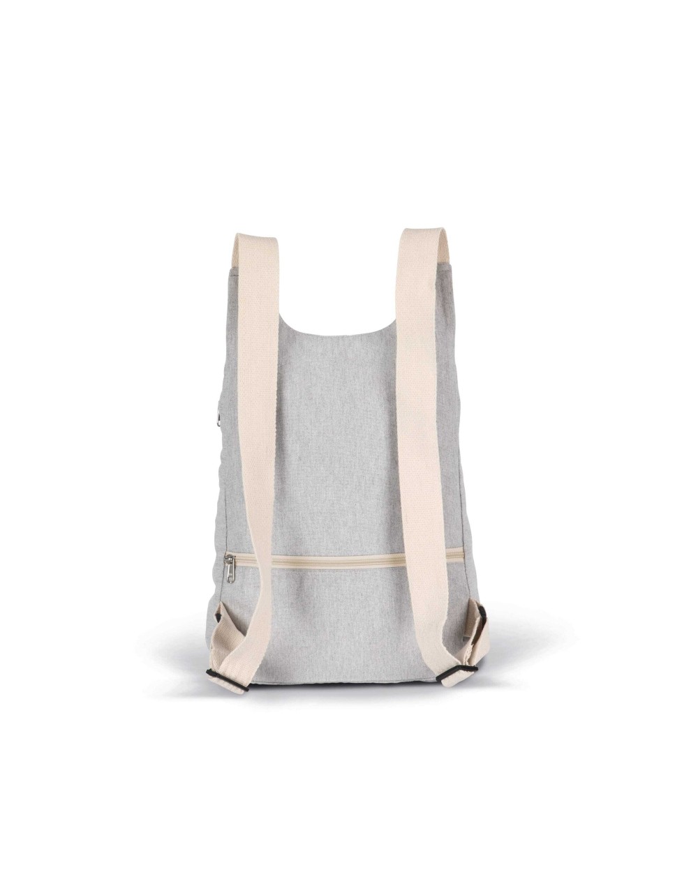 KIMOOD Recycelter Rucksack mit Anti-Diebstahlschutz-Tasche auf der Rückseite Taschen personalisierbar