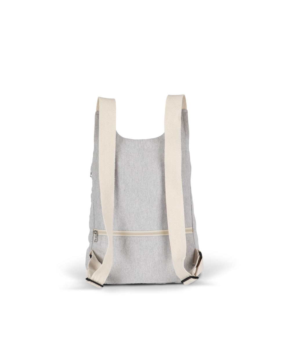 KIMOOD Recycelter Rucksack mit Anti-Diebstahlschutz-Tasche auf der Rückseite Taschen personalisierbar