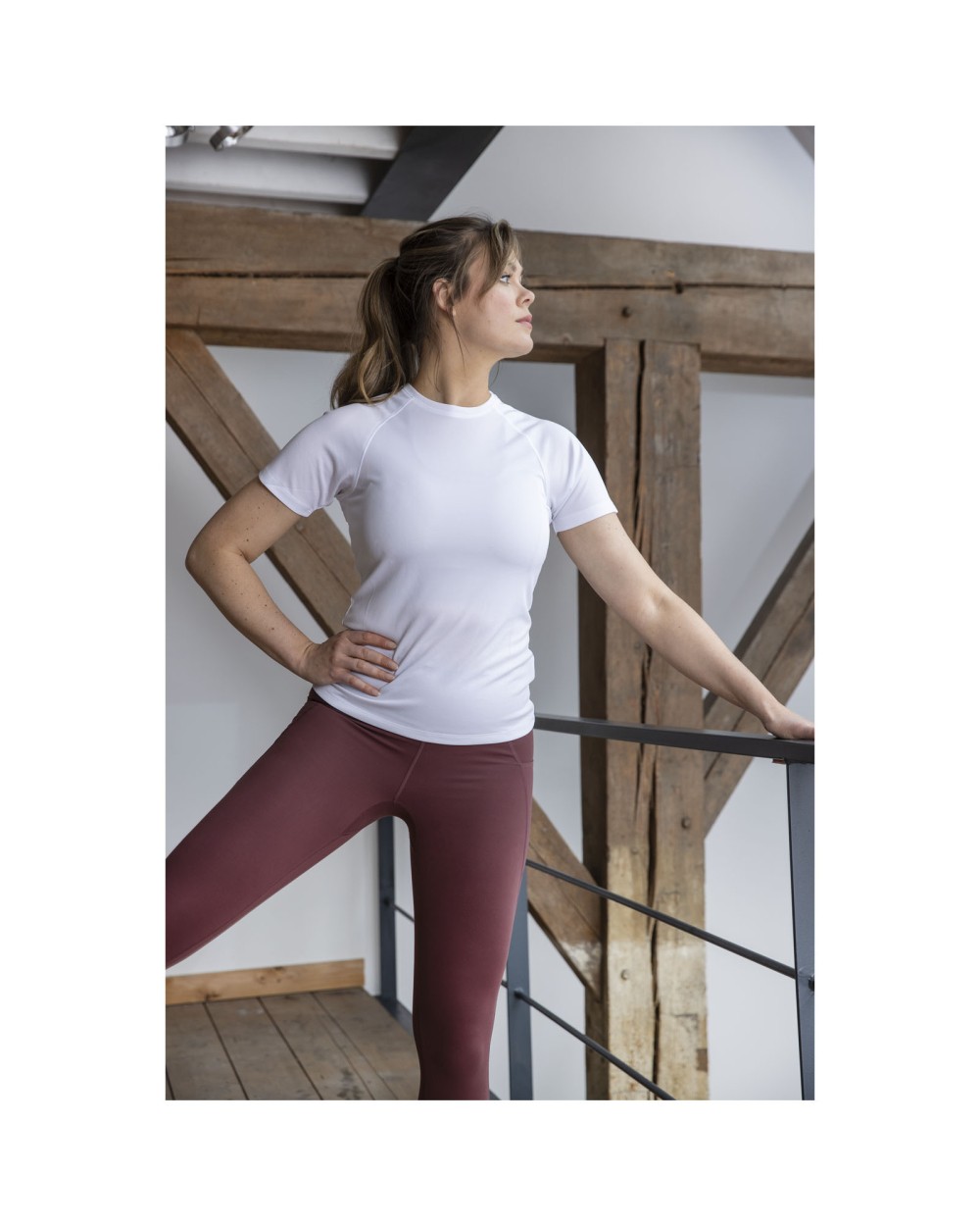 T-shirts ELEVATE Niagara cool fit dames t-shirt met korte mouwen voor bedrukking &amp; borduring