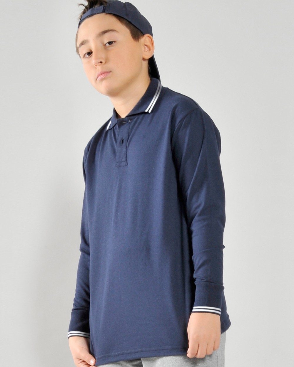 Polos personnalisable VESTI KIDS’ LONG SLEEVE PIQUÉ POLO SHIRT