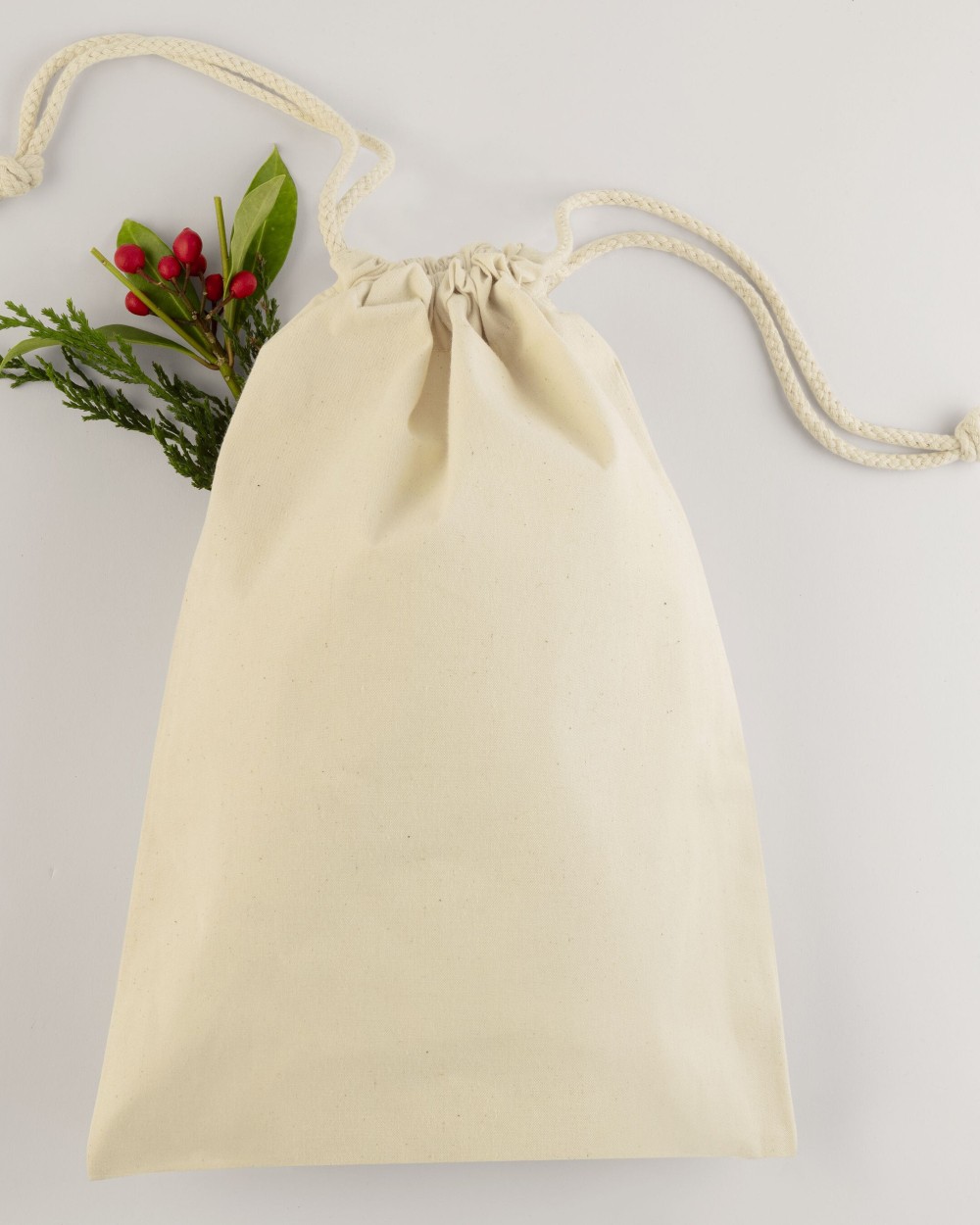 Tassen & Zakken WESTFORDMILL ORGANIC PREMIUM STUFF BAG voor bedrukking &amp; borduring