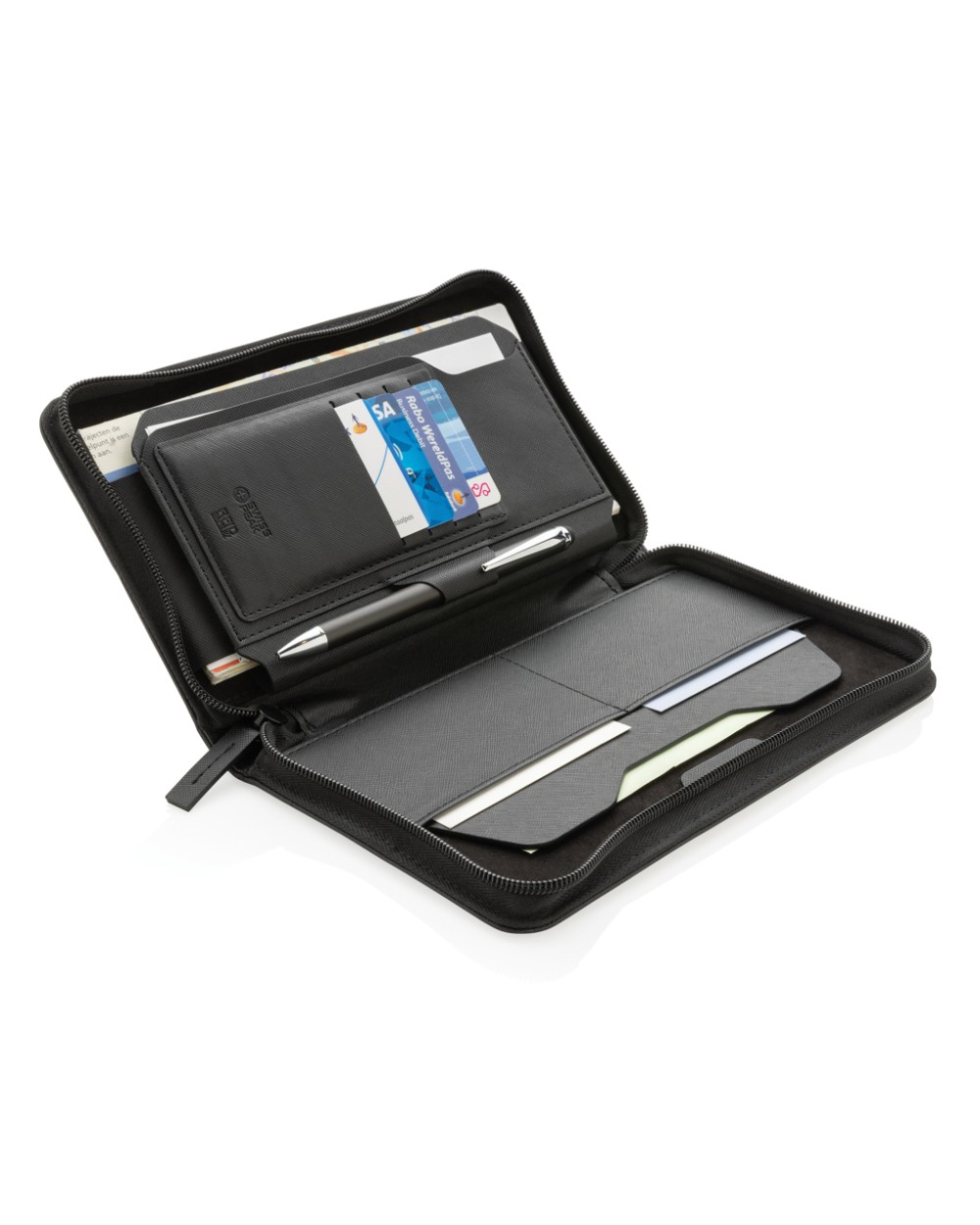 Tassen & Zakken SWISS PEAK Swiss Peak Heritage RCS rPU RFID reisportomonnee voor bedrukking &amp; borduring