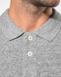 Polo's KARIBAN Vintage herenpolo met korte mouwen voor bedrukking &amp; borduring