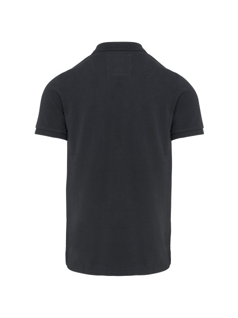 KARIBAN Polo vintage manches courtes homme /api/colors/10fec2d4-69d5-4858-bfe1-0957fa2ccdb4 personnalisable