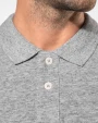 Polos personnalisable KARIBAN Polo vintage manches courtes homme
