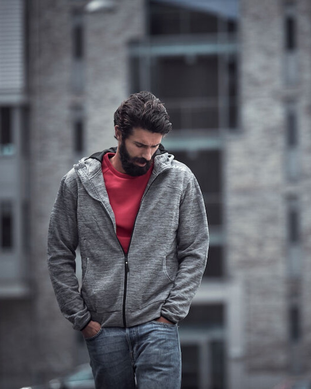 Sweaters & hoodies CRAFT Leisure Full Zip Hood M voor bedrukking &amp; borduring