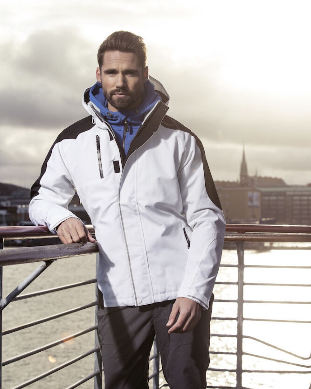 CRAFT Leisure Full Zip Hood M Sweatshirts personalisierbar